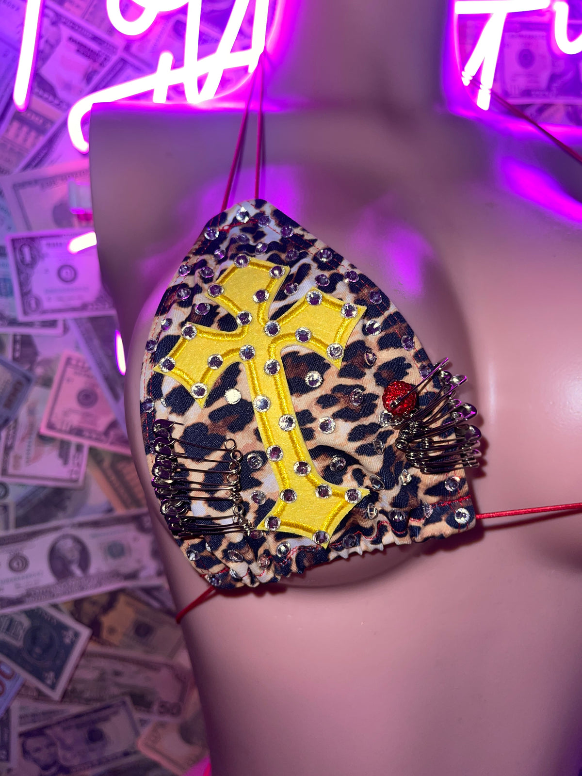 CHEETAH CHERRIES XXS BIKINI🍒