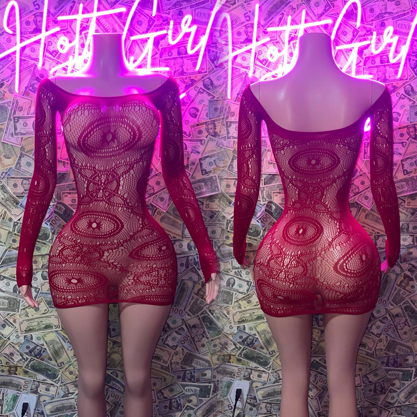 PEEK-A-BOO DRESS
