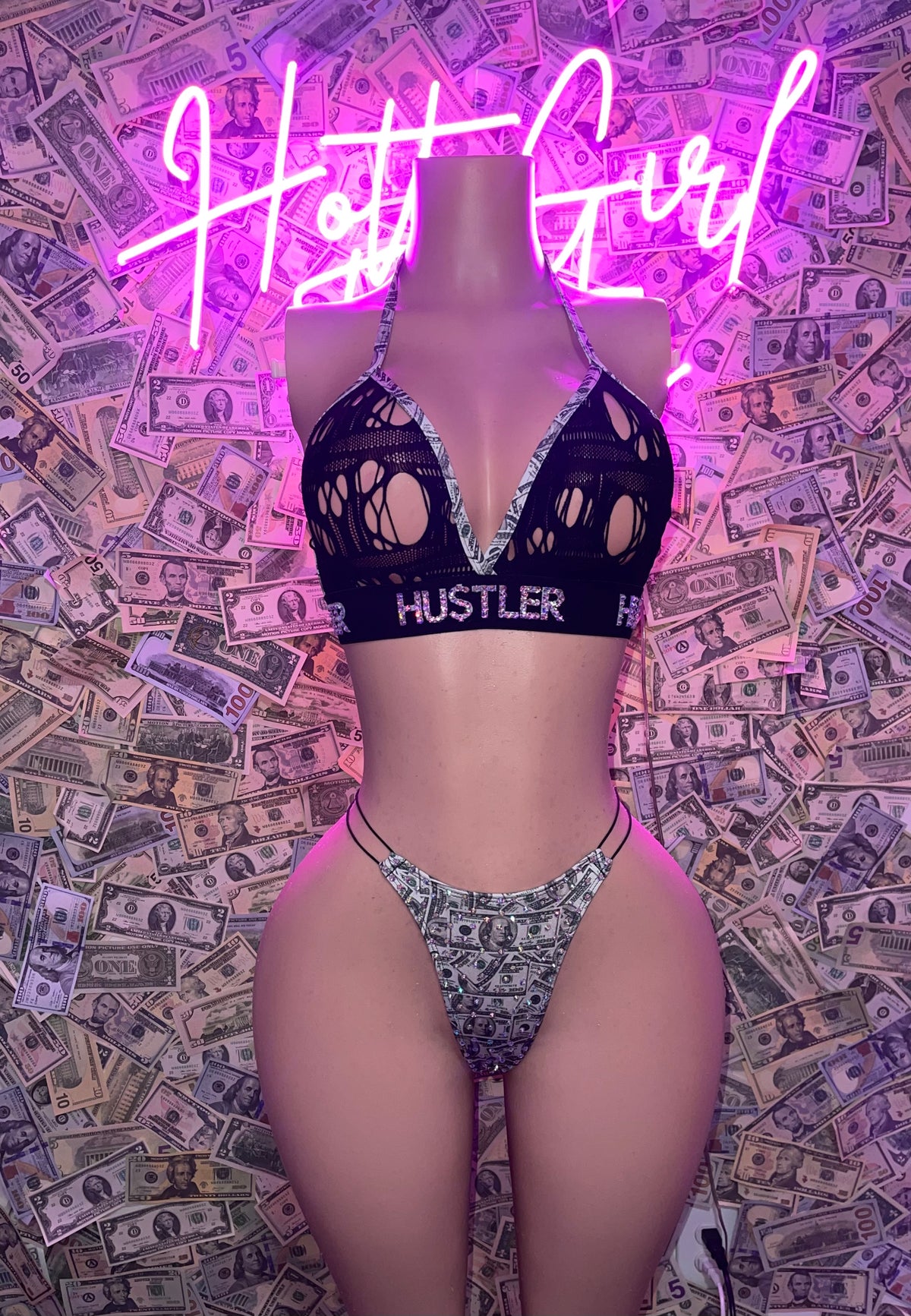HU$TLER | standard size bikini style