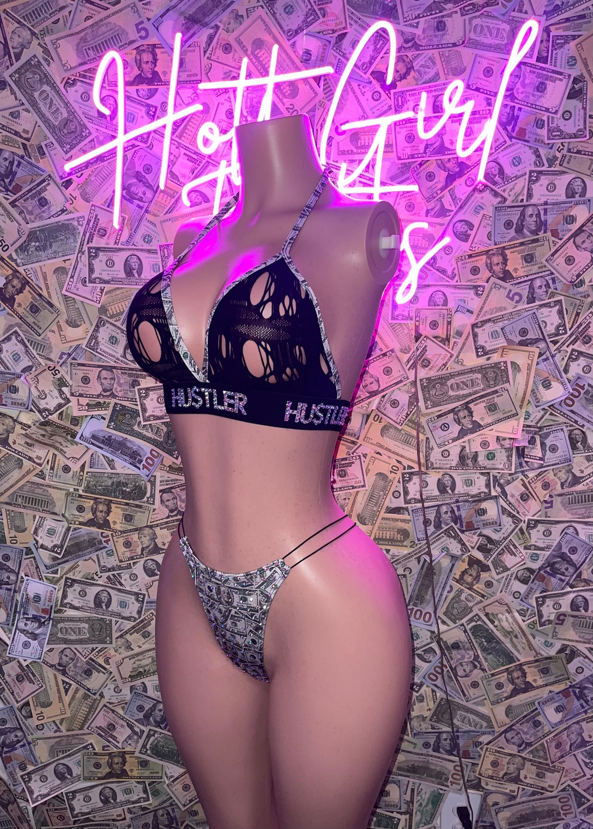 HU$TLER | standard size bikini style