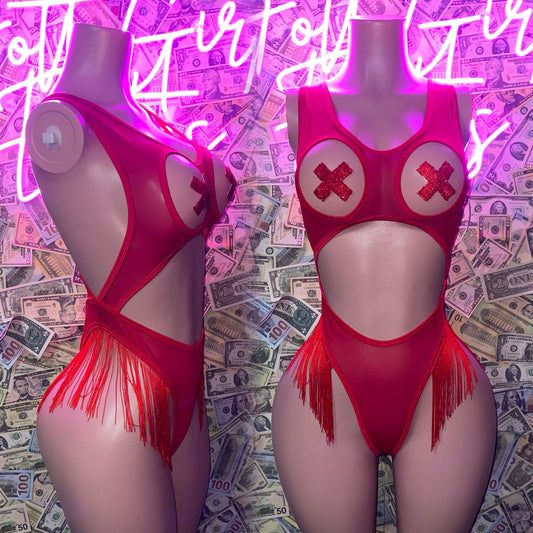 pasties not included- size M/L (see through)