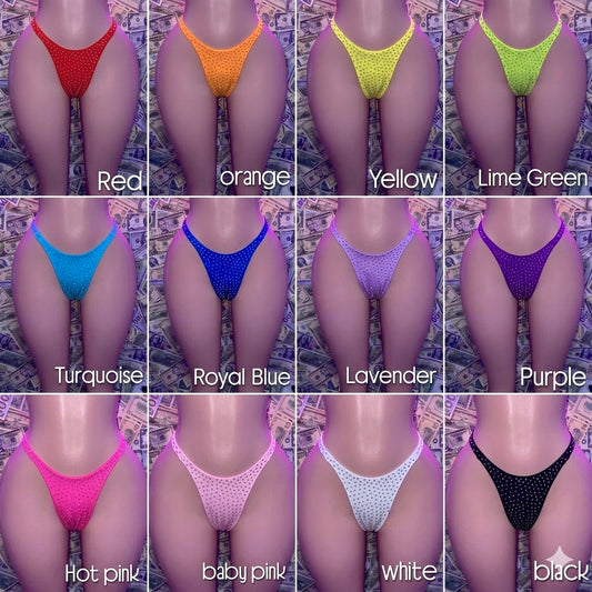 DEEP V THONGS (NO STONES)
